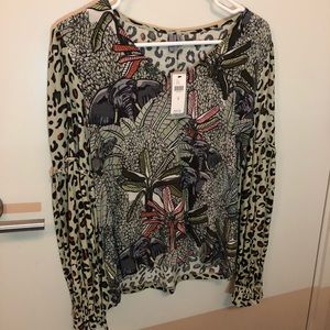 Anthropologie Bl-nk sibley Mock neck top